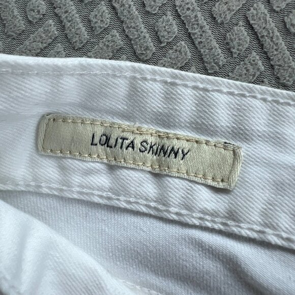 Lucky Brand Lolita Skinny White Jeans - Picture 4 of 8